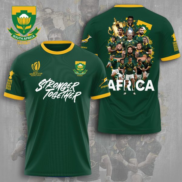 South Africa National Rugby Union Team Springboks 3D Apparel - VANDH 1479