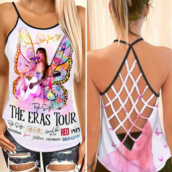 Taylor Swift Criss-Cross Tank Top - VANDH 1195