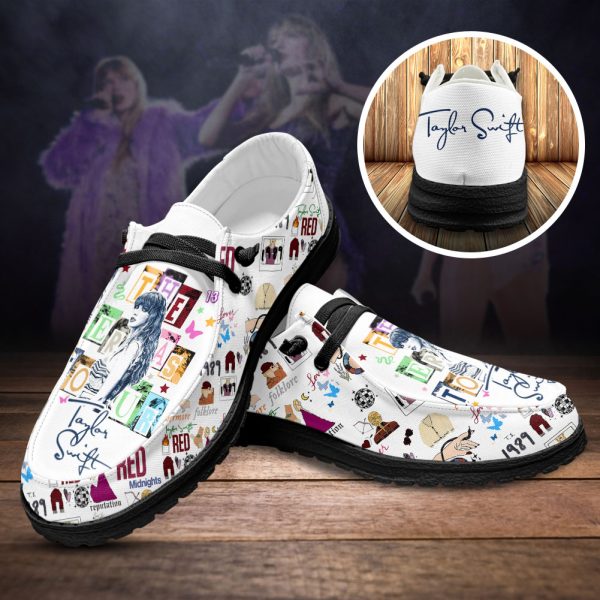 Taylor Swift Custom Hey Dude Shoes - VANDH 1290