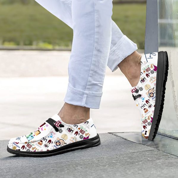 Taylor Swift Custom Hey Dude Shoes - VANDH 1290