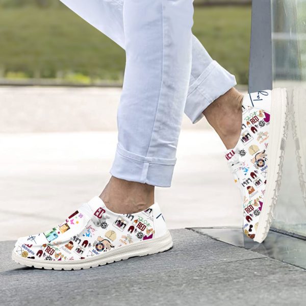 Taylor Swift Custom Hey Dude Shoes - VANDH 1290