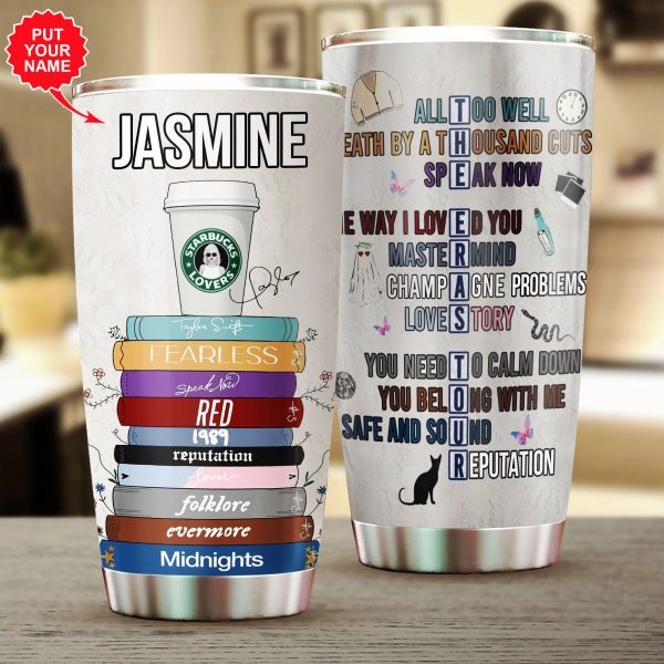 Personalized Taylor Swift Tumbler Cup - VANDH 1299