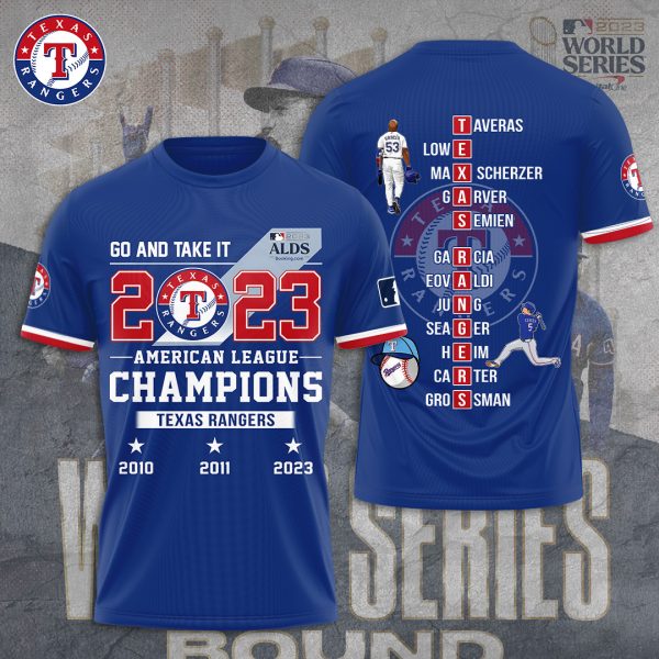Texas Rangers 3D Apparel - TANTN 2894
