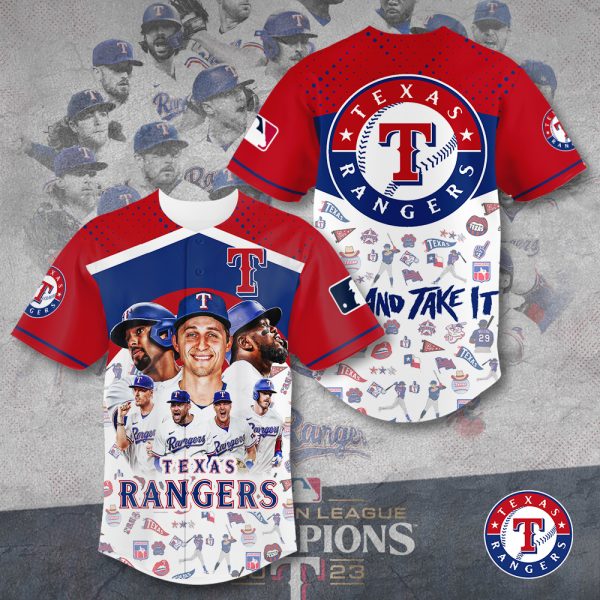 Texas Rangers Baseball Jersey - TANTN 2900