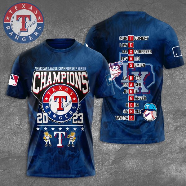 Texas Rangers 3D Apparel - TANTN 2892