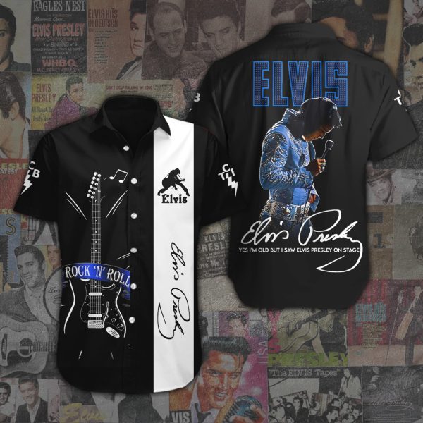 Elvis Presley Short Sleeve Dress Shirt - ANHNV 1965