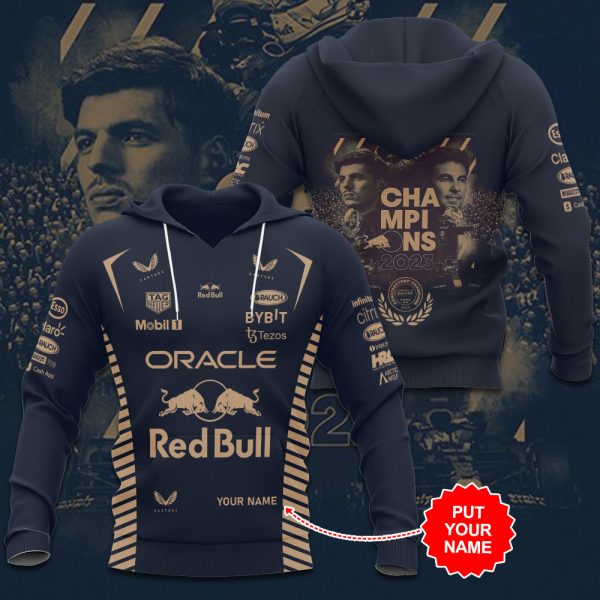 Personalized Red Bull Racing F1 3D Apparel - ANHNV 2012