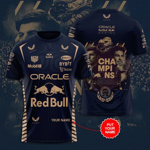 Personalized Red Bull Racing F1 3D Apparel - ANHNV 2012