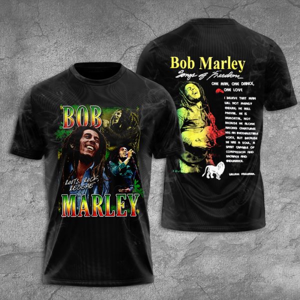 Bob Marley 3D Apparel - VANDH 1685