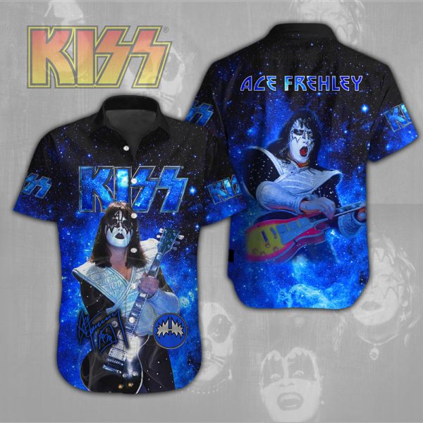 Kiss Band Short Sleeve Dress Shirt - NGHIAVT 0931