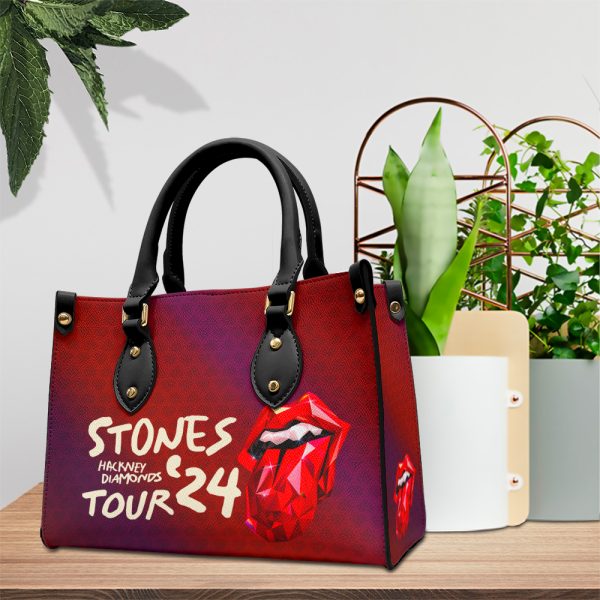 The Rolling Stones Leather HandBag - MAITM 4951