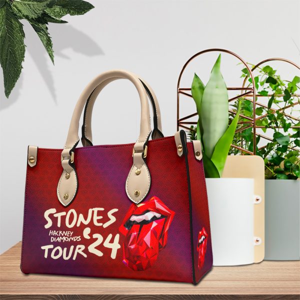 The Rolling Stones Leather HandBag - MAITM 4951