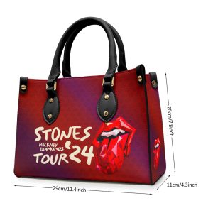 The Rolling Stones Leather HandBag - MAITM 4951