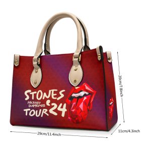 The Rolling Stones Leather HandBag - MAITM 4951