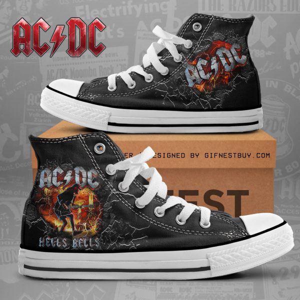 Rock Music High Top Canvas Shoes - NGHIAVT 1090