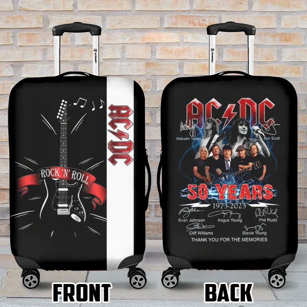 Rock Music Luggage Cover - ANHNV 3166