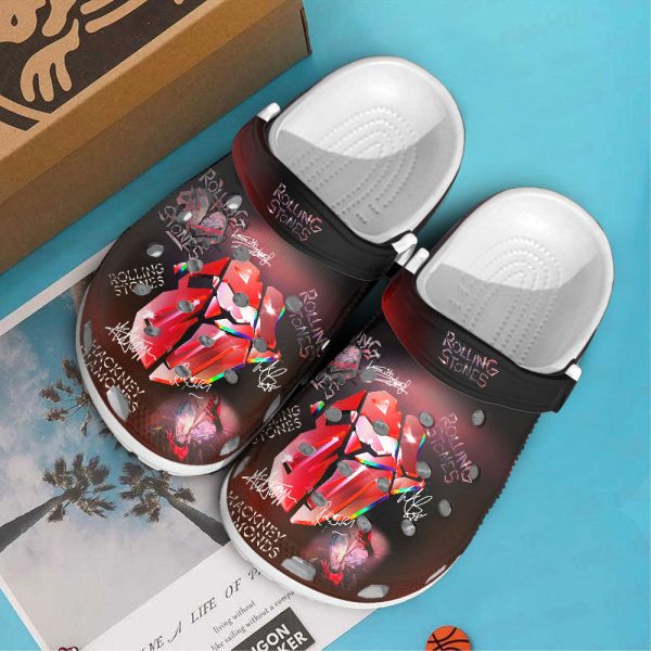The Rolling Stones Custom Crocs - ANHNV 3176