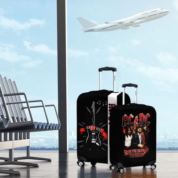 Rock Music Luggage Cover - ANHNV 3242