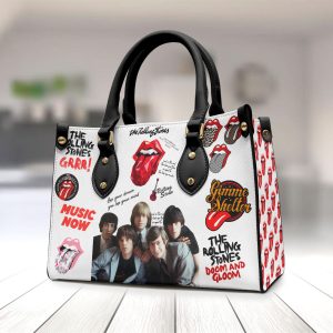 The Rolling Stones Leather HandBag - ANHNV 3305