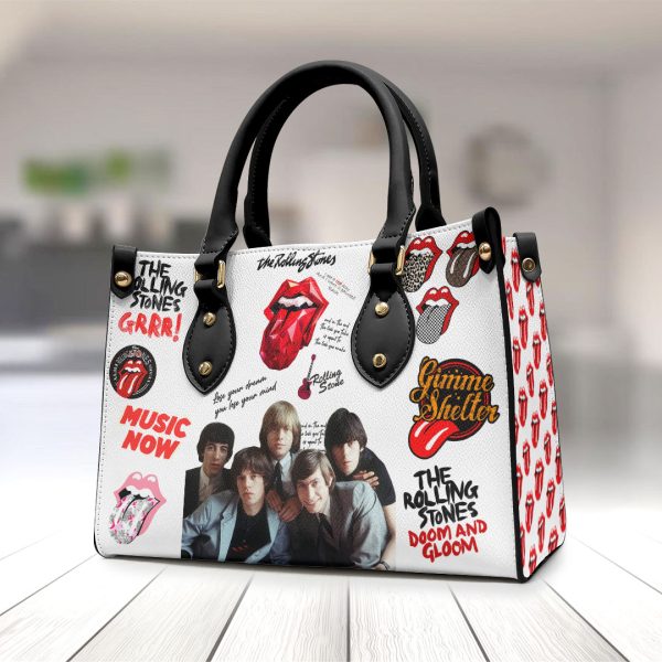 The Rolling Stones Leather HandBag - ANHNV 3305