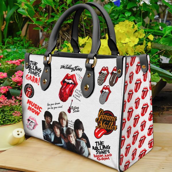 The Rolling Stones Leather HandBag - ANHNV 3305