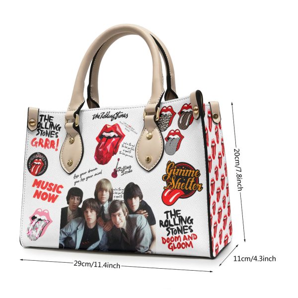 The Rolling Stones Leather HandBag - ANHNV 3305