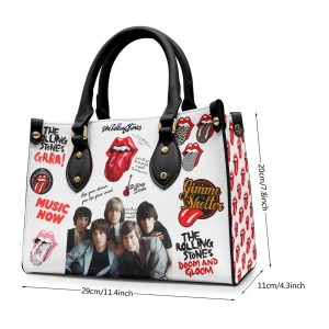 The Rolling Stones Leather HandBag - ANHNV 3305