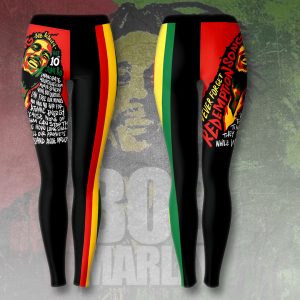 Bob Marley 3D Hoodie Leggings - VANDH 1700