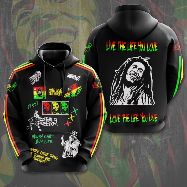 Bob Marley 3D Apparel - VANDH 1683