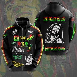 Bob Marley 3D Apparel - VANDH 1683