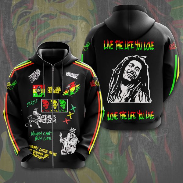 Bob Marley 3D Apparel - VANDH 1683