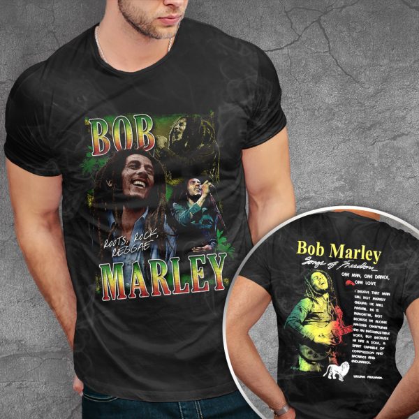 Bob Marley 3D Apparel - VANDH 1685