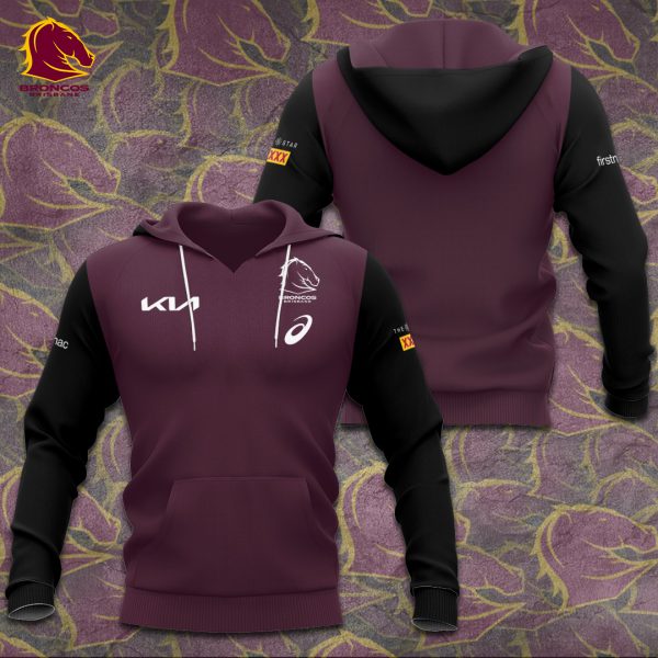 Brisbane Broncos 3D Apparel - TANTN 3126