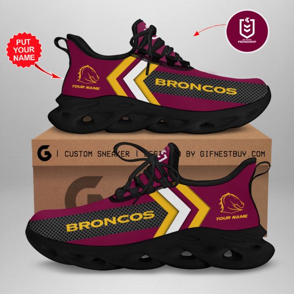 Personalized Brisbane Broncos Clunky Sneaker - TANTN 3258