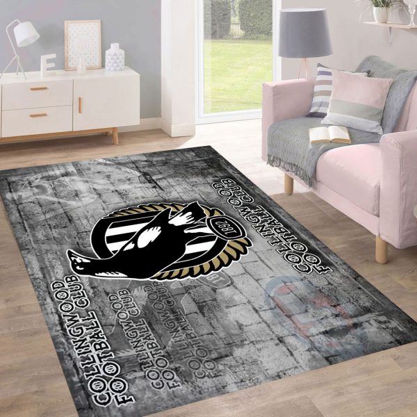 Collingwood FC Rectangular Rug - VANDH 1714