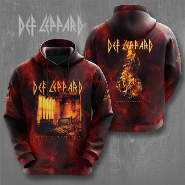 Def Leppard 3D Apparel - NGHIAVT 0976