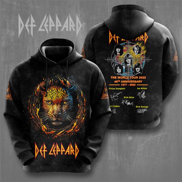 Def Leppard 3D Apparel - NGHIAVT 0978