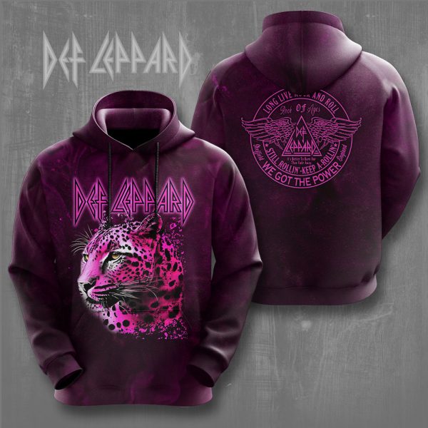 Def Leppard 3D Apparel - NGHIAVT 1041