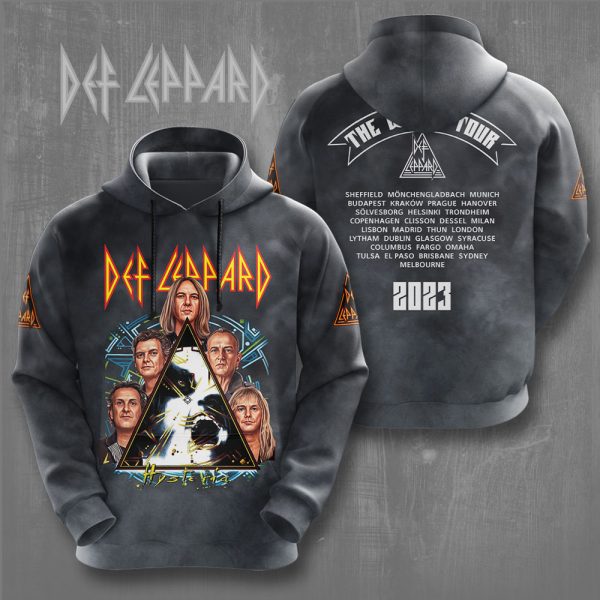 Def Leppard 3D Apparel - NGHIAVT 1044