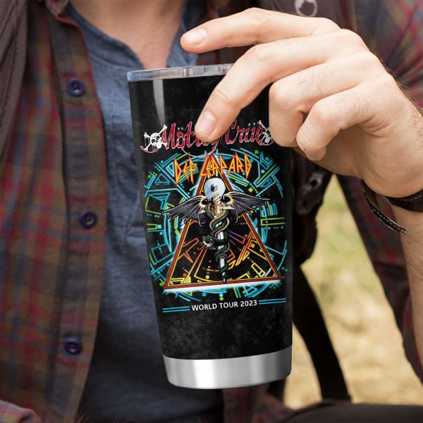 Mötley Crüe x Def Leppard Tumbler Cup - NGHIAVT 0477