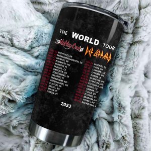 Mötley Crüe x Def Leppard Tumbler Cup - NGHIAVT 0477