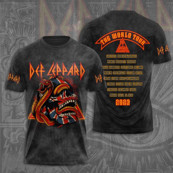 Def Leppard 3D Apparel - NGHIAVT 1042