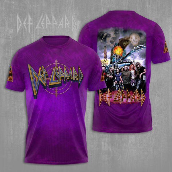 Def Leppard 3D Apparel - NGHIAVT 0974