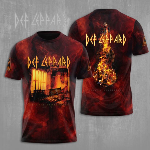 Def Leppard 3D Apparel - NGHIAVT 0976