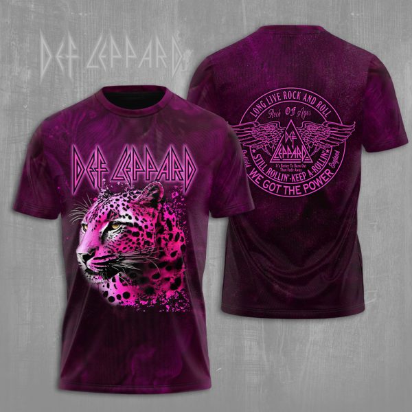 Def Leppard 3D Apparel - NGHIAVT 1041