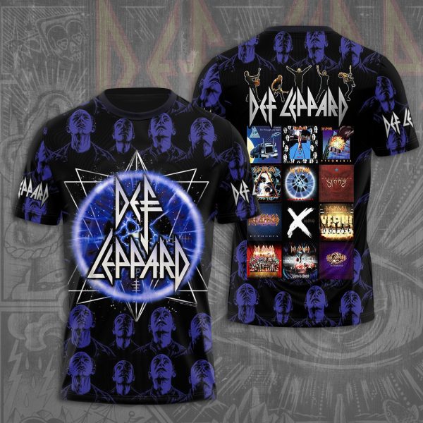 Def Leppard 3D Apparel - NGHIAVT 0973