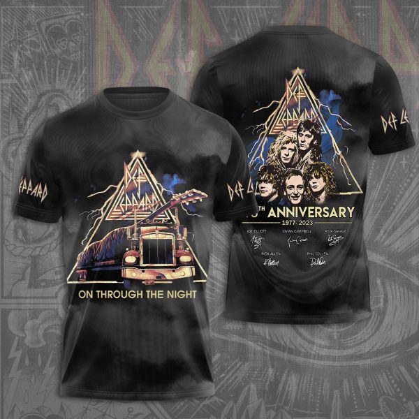 Def Leppard 3D Apparel - NGHIAVT 0977