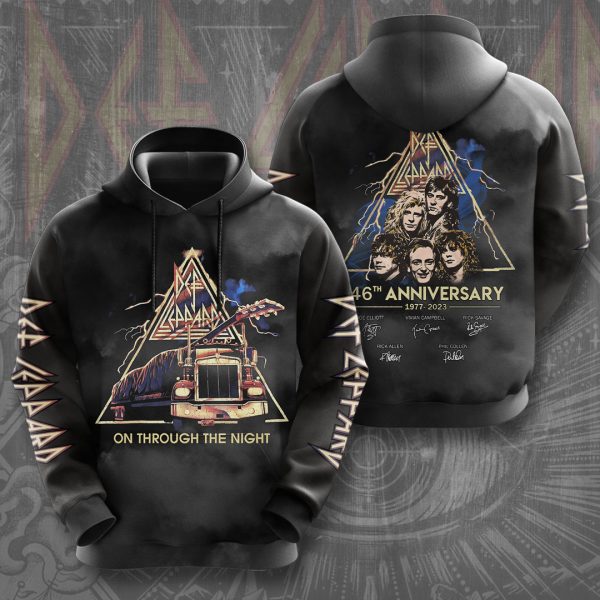Def Leppard 3D Apparel - NGHIAVT 0977