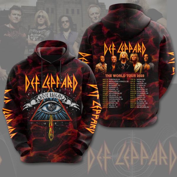 Def Leppard 3D Apparel - NGHIAVT 1045