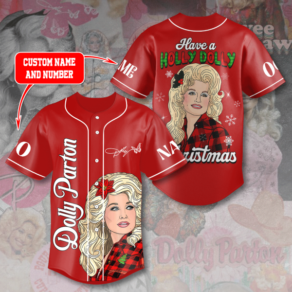 Personalized Dolly Parton Baseball Jersey - VANDH 1671